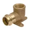 Tube Elbow, 1/2 Inch Size, Bronze