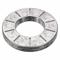 Wedge Lock Washer, 254 Smo Stainless Steel, M8 Size, 0.08 Inch Thickness, 10PK