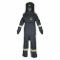 Arc Flash Suit Kit, 2XL Size, Charcoal Gray, 70 cal/sq cm, 4 HRC