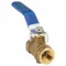 Brass Ball Valve Inline Fnpt 3/8 In