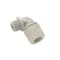 Cord Grip, 1 to 1/4 NPT, 90 Degree, 1.00 to 1.125 Outer Dia., Nylon