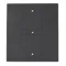 Weatherproof Gasket, 1 Gang, Black