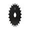 Sprocket, 1-1/4 Inch Size, Finished Bore, Hardened Teeth, Black Oxide