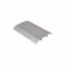 Saddle Threshold, Fluted Top, Aluminum, 4 Inch Width, 1/2 Inch Height, 72 Inch Length