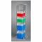 Organisateur vertical pour banc de laboratoire, peut contenir 5 boîtes de pointes, paillasse, 5 compartiments, PETG, transparent