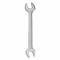 Open End Wrench, Alloy Steel, Satin, 20 mm 22 mm Head Size, 9 31/64 Inch Overall Length