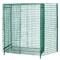 Wire Security Unit, 21 x 36 x 63 Inch Size, Green Epoxy