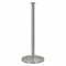 Contemporary Top Post, 39 Inch Height, 12 1/4 Inch Base Dia, Polished Stainless Steel