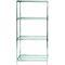 Starter Wire Shelving Unit, 60 W x 24 D x 74 Inch H, 4 Shelves, Silver