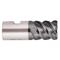 Metric End Mill With AlTiN Coated, Single End, M3 Inch Dia., 2-5/16 Inch Length, 4 Flutes