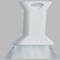 Pastry Brush, 1 Inch Size, PP/PBT/SS, White