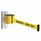 Retractable Belt Barrier, Yellow With Black Text, Danger - Keep Out, Yellow