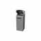 Recycling Container, Gray, 19 1/2 Inch Width/Dia, 46 1/4 Inch Depth, 1 Openings