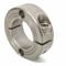 Mountable Shaft Collar, 25 mm Bore Dia, Round, Stainless Steel, 15 mm Collar Wide