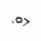 Quick Clamping Shaft Collar, 19 mm Bore Dia, Round, Aluminum, Black, Zinc