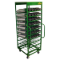Medical Cylinder Cart, Height 78 Inch, Width 27 Inch