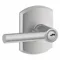 Door Lever Lockset, Grade 2, Broadway/Greenwich, Satin Chrome, Different