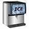 Ice Dispenser, 250 lb Storage Capacity, Lever, 39 5/8 x 30 x 30 Inch Size
