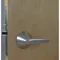 Door Lever Lockset, Lsl Lever, Brushed Stainless Steel, Not Keyed