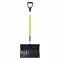 STRUCTRON Snow Shovel, 18 Inch Blade Width, Fiberglass, 43 Inch Handle Length, D-Grip