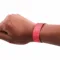 Security Wristband, Waterproof, Blank, Red, Consecutively Numbered, Tyvek, 10 Inch Length