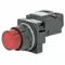 Pilot Light Complete, 30 mm Size, Full Volt, 24VAC/DC, Red, LED, Plastic