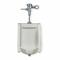 Washout Urinal And Manual Flush Valve, 0.125 gpf, Vitreous China, ADA Compliance