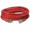 Extension Cord, 50 Ft Cord Length, 14 Awg Wire Size, 14/3, Red, 1 Outlets