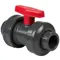 Ball Valve, 4 Size, CPVC, Threaded End, FKM