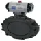 Butterfly Valve, SS Lug, EPDM O Ring, Air To Spring, 80 PSI, 3 Size, PVC