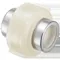 Special Reinforced Brass Union, With SS Ring, FPT, 2 Size, Polypropylene, Natural