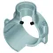 Special Reinforced Clamp-On Saddle, FKM, SS, 6 x 1-1/4 Inch Size, CPVC