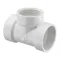 Drain Waste Vent Flush Cleanout Tee, Hub x Hub x FPT, 3 Size, PVC