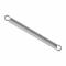 Extension Spring, High Precision, Stainless Steel, 15.4 mm Overall Length, 2 PK