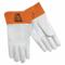 TIG Welding Gloves, Short Cuff, XL, PR1, Straight Thumb, Safety Cuff, Premium Kidsk Inch