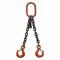 Chain Sling, 8 Ft Sling Length, 4300 Lb Sling Capacity At 30 Deg, 9/32 Inch Chain Size