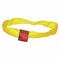Round Sling, 6 Ft Sling Length, 8400 Lb Vertical Hitch Capacity, Yellow Color