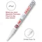 Fine X Pump Action Paint Pen, White, 120PK