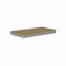 Shelf, 48 Inch X 24 Inch Size, 2500 Lb Load Capacity, Particleboard, Gray