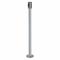 Single Belt Receiver Post, 40 1/2 Inch Height, Stainless Steel, Satin Chrome