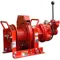 Radial Piston Driven Power Air Winch With 5 Inch Drum, Manual Band Brake, 3.5 Hp