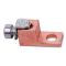 Compression Lug, 1 Hole, Copper, 2/0-4/0 Awg Wire, 90 Deg. Bend