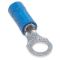 Ring Terminal, Vinyl, Insulated, 6 Awg Wire