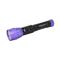 Inspektions UV-ficklampa, sladdlös, violett LED, med laddare, glas, 230V, 50Hz