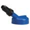 Storage Lid, HDPE, 1 Inch Nozzle Size, Blue