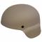 Level IIIA Standard Cut Helmet, M Fits Hat Size, Suspension, Tan, Aramid, Level IIIA