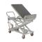 Partially Stainless Steel Lift And Tilt Cart, 1000 Lb. Capacity, 22 Inch x 33.6 Inch Size