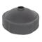 Recycling Drum Lid, Closed/Open, 55 Gallon Capacity, Black
