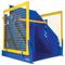 Elektrisk Hydraulisk Box Dumper, 6000 Lb. Kapacitet, 36 tums tipphöjd, blå, stål