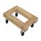 Hardwood Dolly, Open Deck, 900 Lb. Capacity, 16 Inch x 24 Inch Size